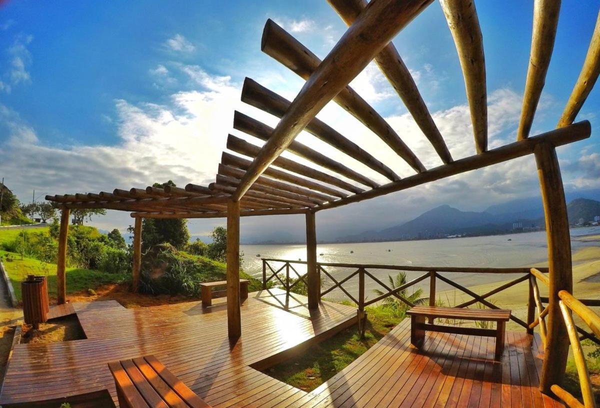 Apto Lindo E Aconchegante Com Piscina 202A Caraguatatuba Exterior foto